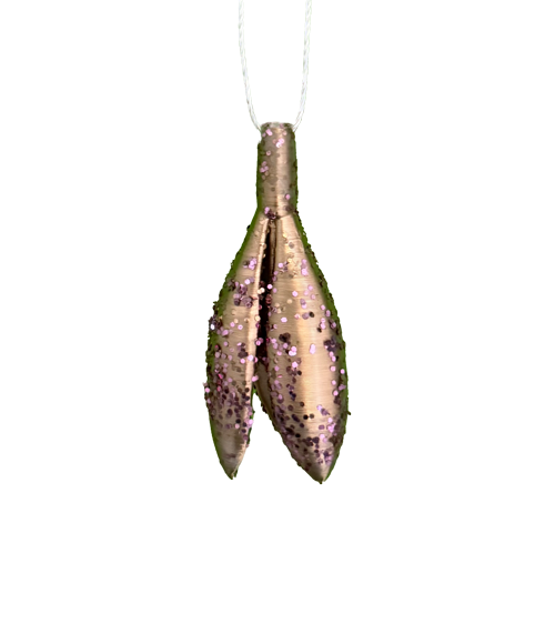 Baumschmuck - Filigrane Schneeglocke zum Aufhängen