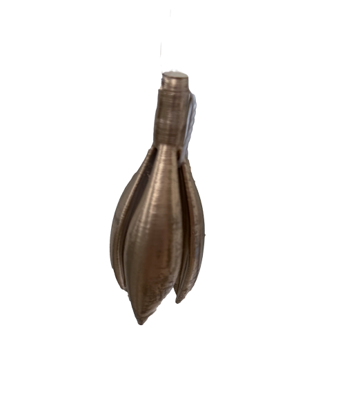 Baumschmuck - Filigrane Schneeglocke zum Aufhängen