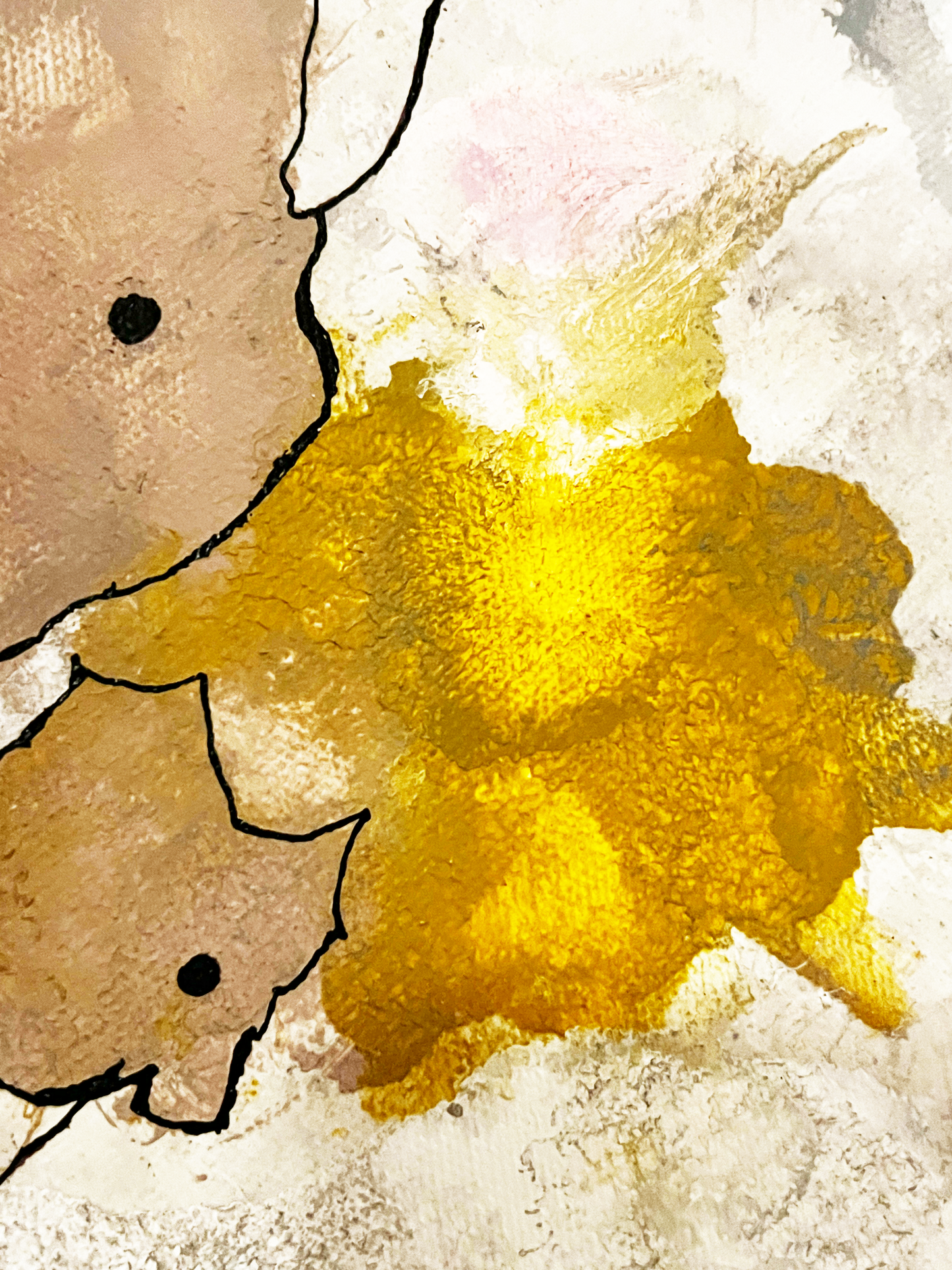 Handgemalte Acrylbilder auf Leinwand > Pastellic Three < 3er Serie