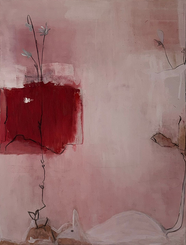 Handgemaltes Acrylbild auf Leinwand > Auferstehung