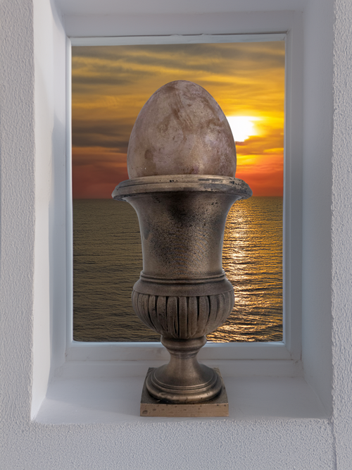 Vase > Amphore < gold-antik
