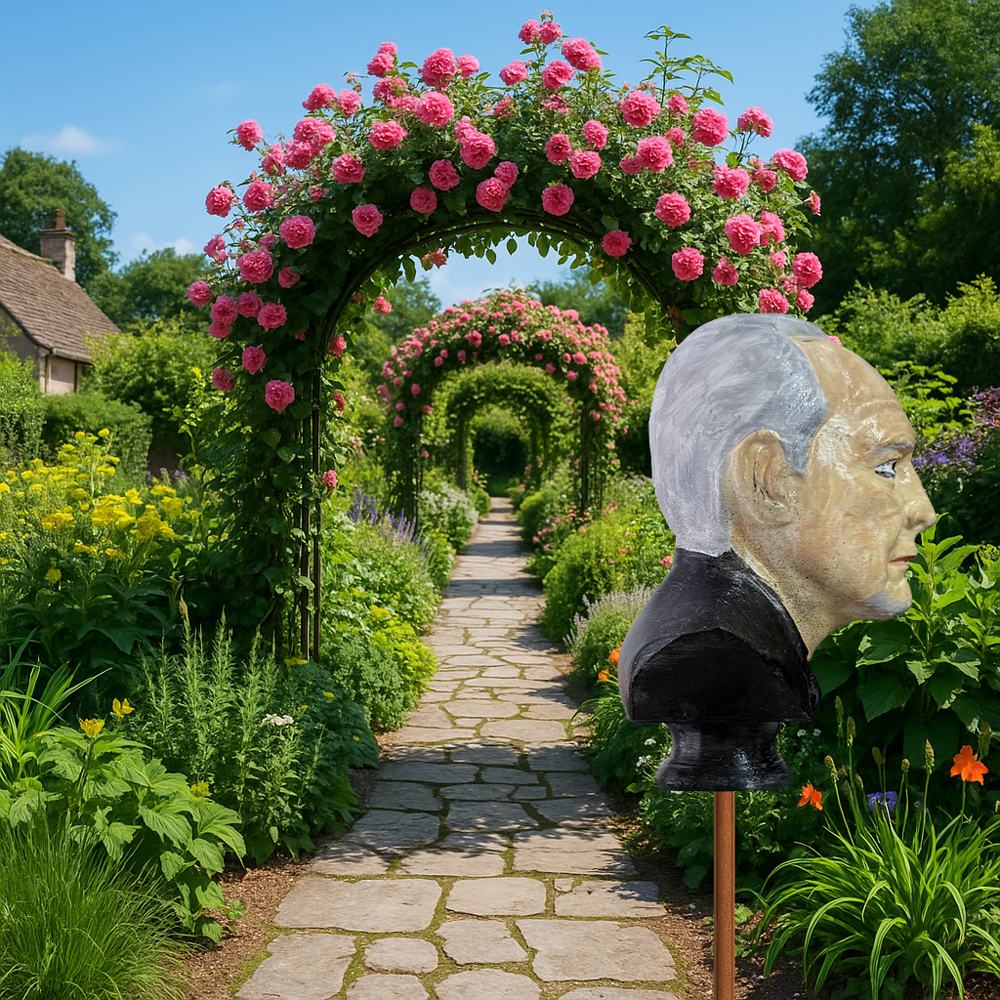 Gartenstecker > Stoic Cinema Legend < natur