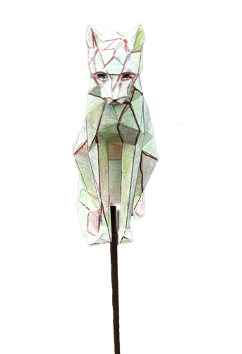 Gartenstecker > Poly Cat < Grün