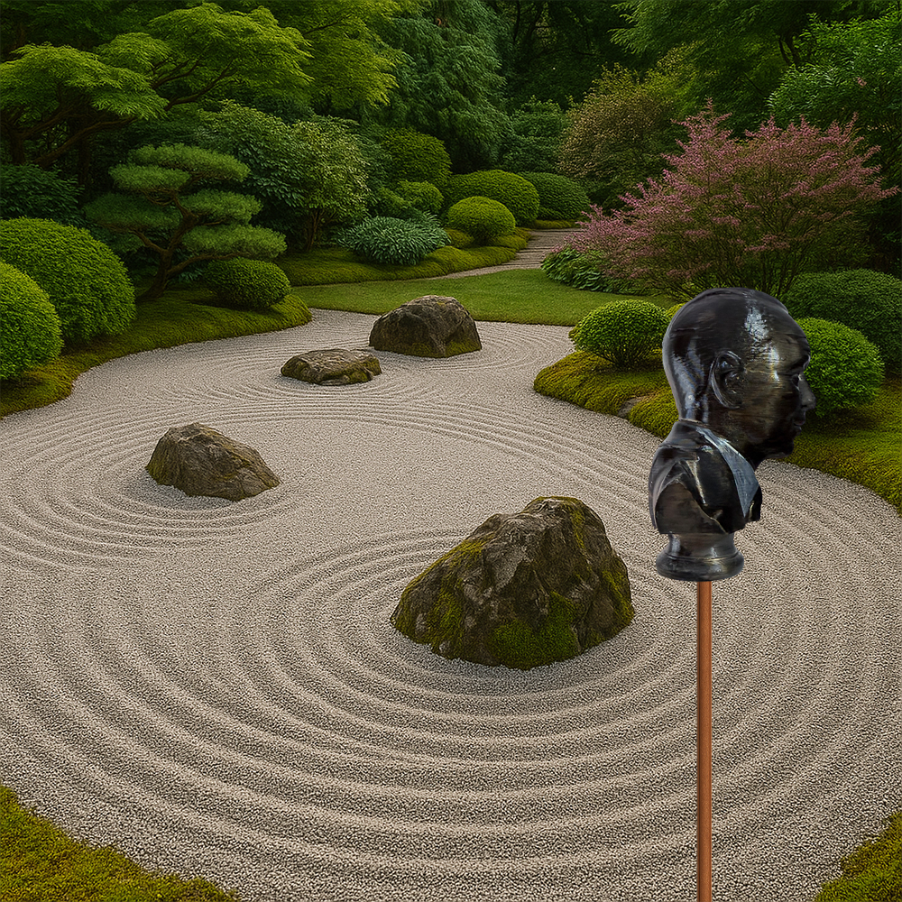 Gartenstecker > Swing Legend < antik