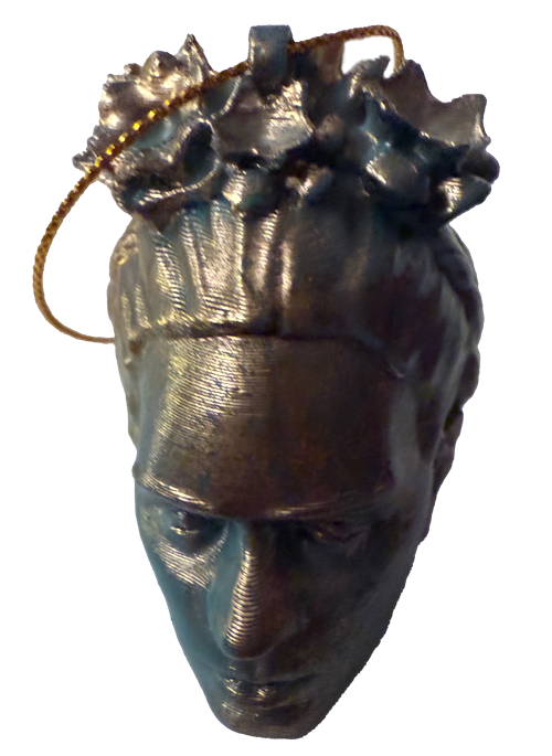 Baumschmuck - Abstrakter Frida-Kopf
