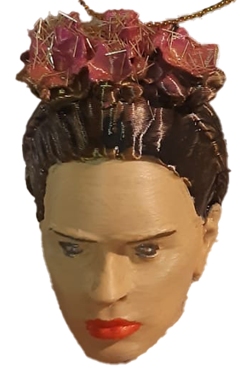 Baumschmuck - Abstrakter Frida-Kopf