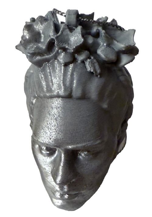 Baumschmuck - Abstrakter Frida-Kopf