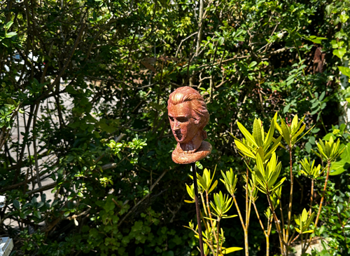 Gartenstecker > Mozart < rosegold