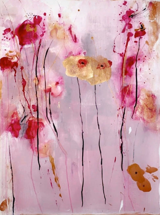 Handgemaltes Acrylbild auf Leinwand > Harmony