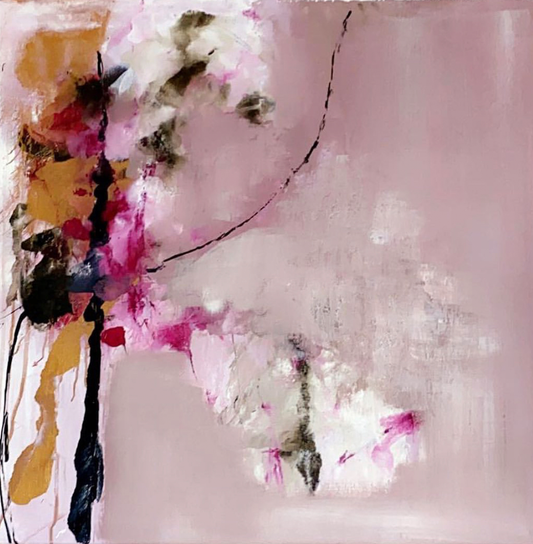 Handgemaltes Acrylbild auf Leinwand > Pastellic