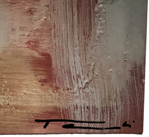 Handgemaltes Acrylbild auf Leinwand > Vibes