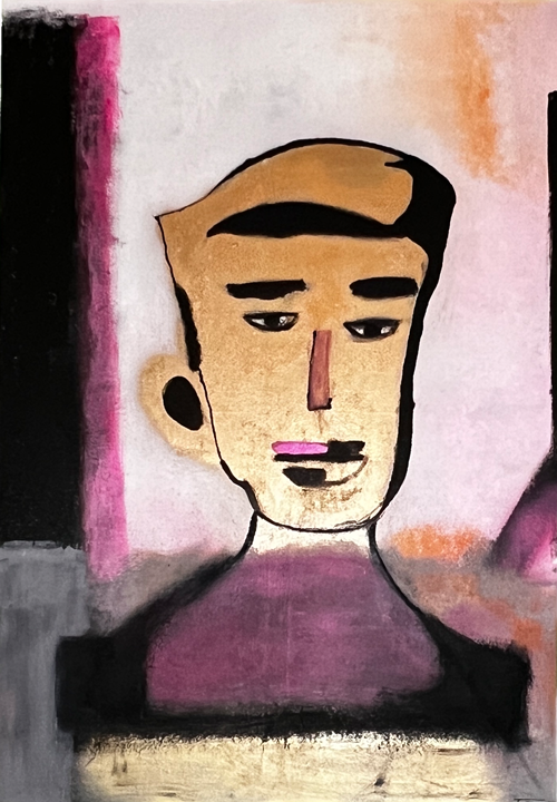 Handgemaltes Acrylbild auf Leinwand > Artman