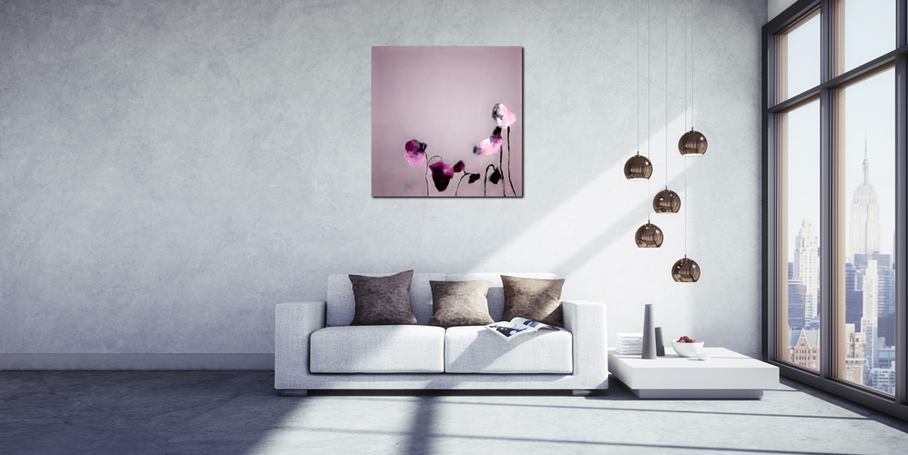 Handgemaltes Acrylbild auf Leinwand > Little Focus
