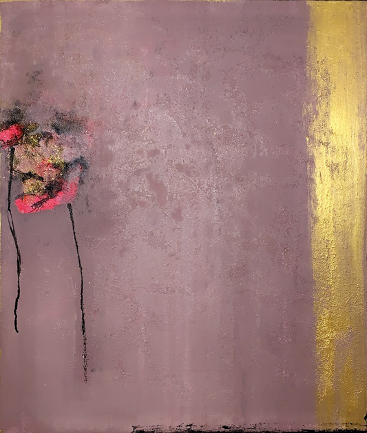 Handgemaltes Acrylbild auf Leinwand > Left Alone