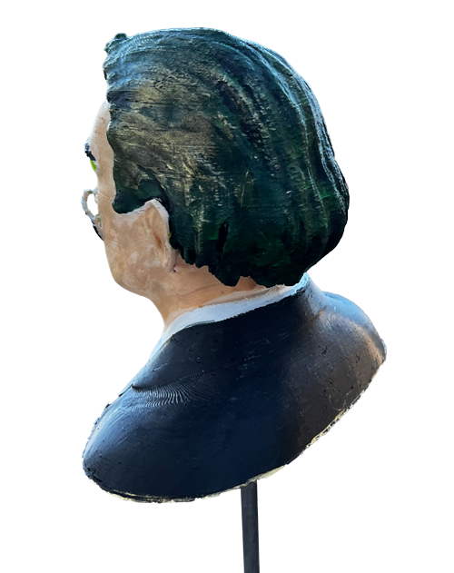 Gartenstecker > Salvador Dali < Grün