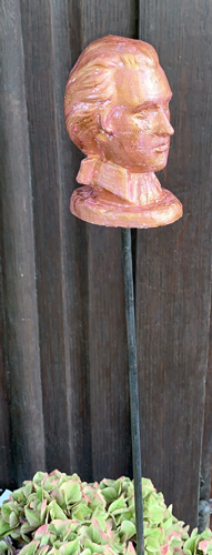 Gartenstecker > Mozart < rosegold