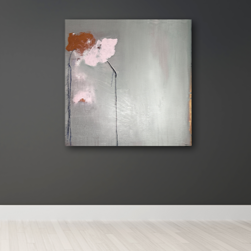 Handgemaltes Acrylbild auf Leinwand > The Fog