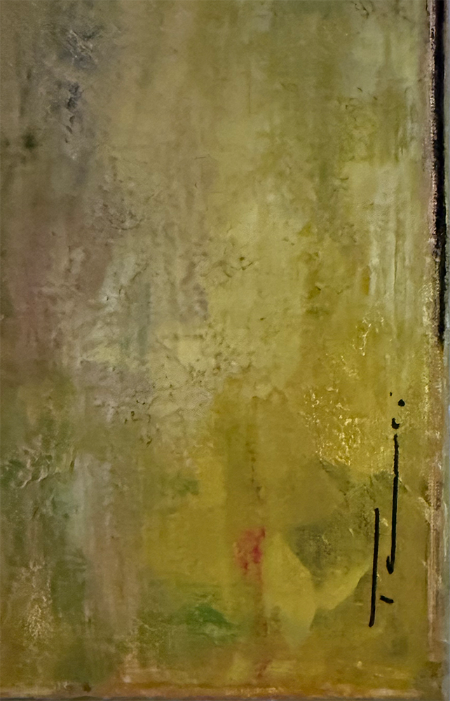 Handgemaltes Acrylbild auf Leinwand > Vergänglich