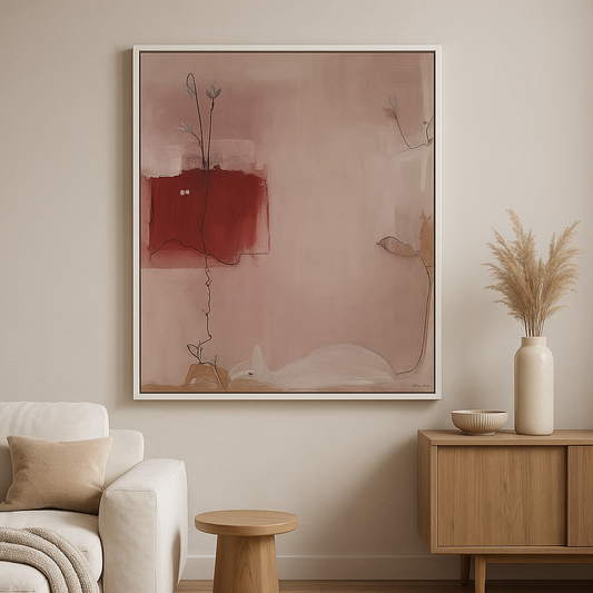 Handgemaltes Acrylbild auf Leinwand > Auferstehung