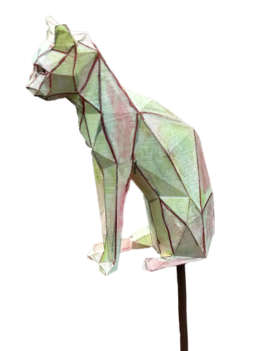 Gartenstecker > Poly Cat < Grün