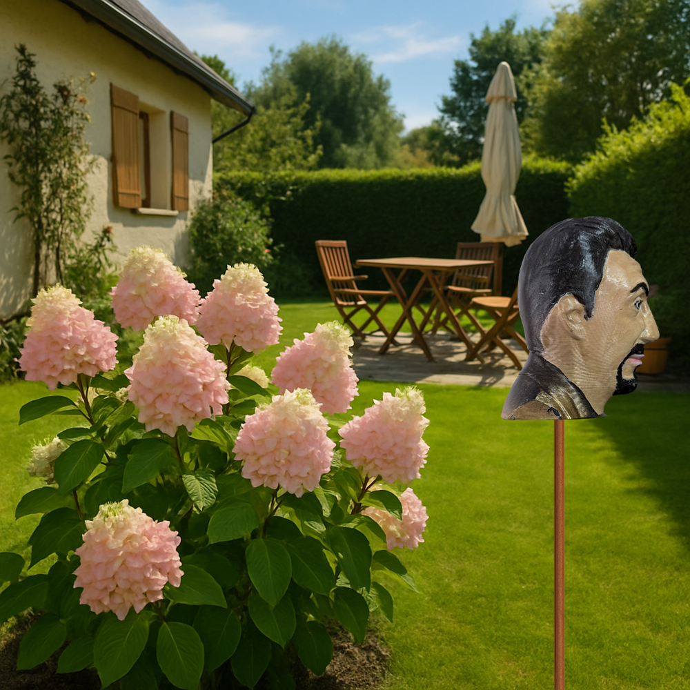 Gartenstecker > Fearless Champion < natur