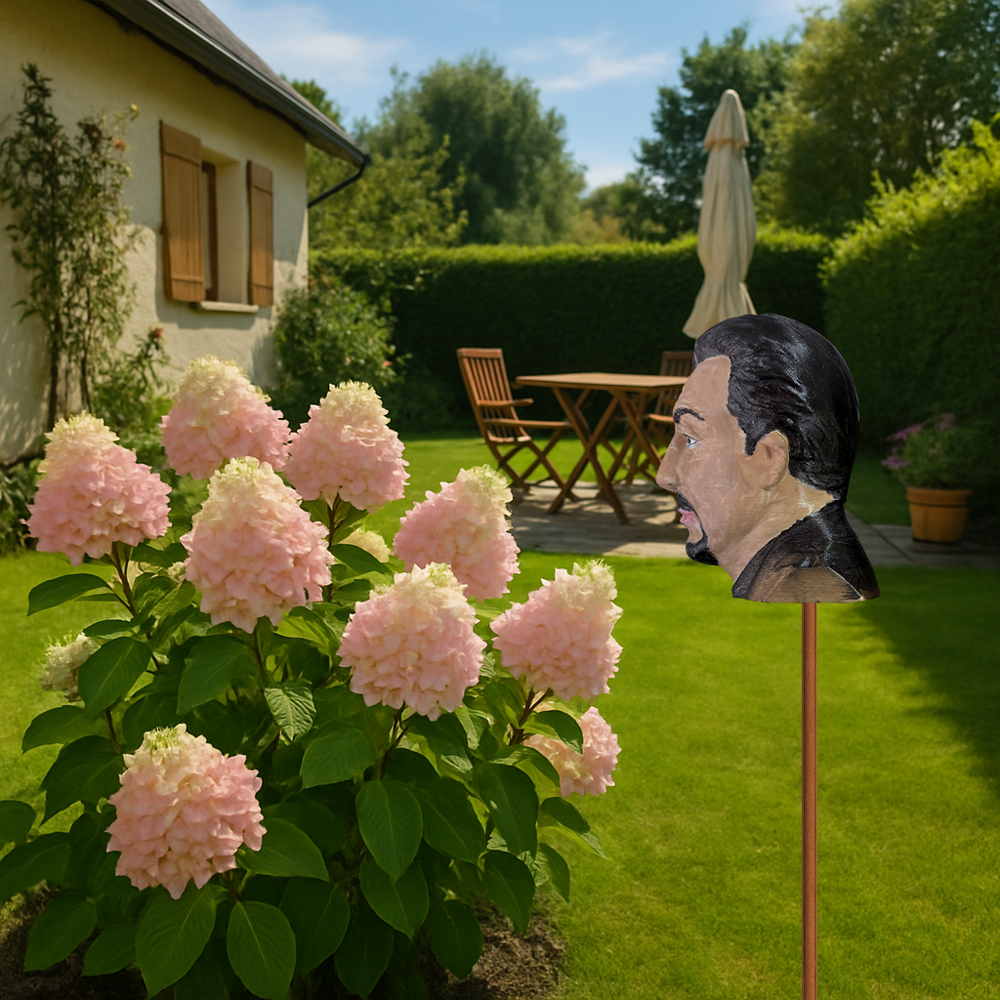 Gartenstecker > Fearless Champion < natur