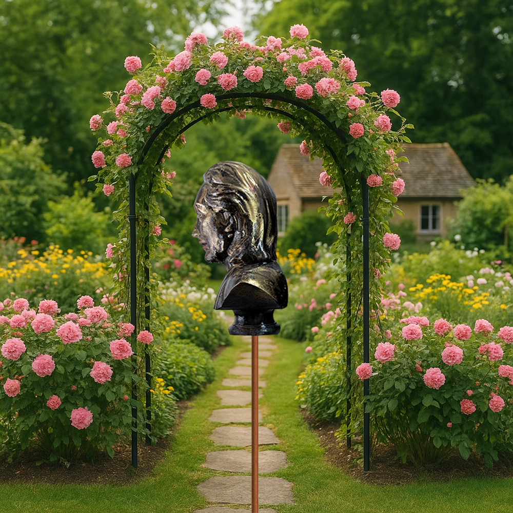 Gartenstecker > Golden Era Muse < antik