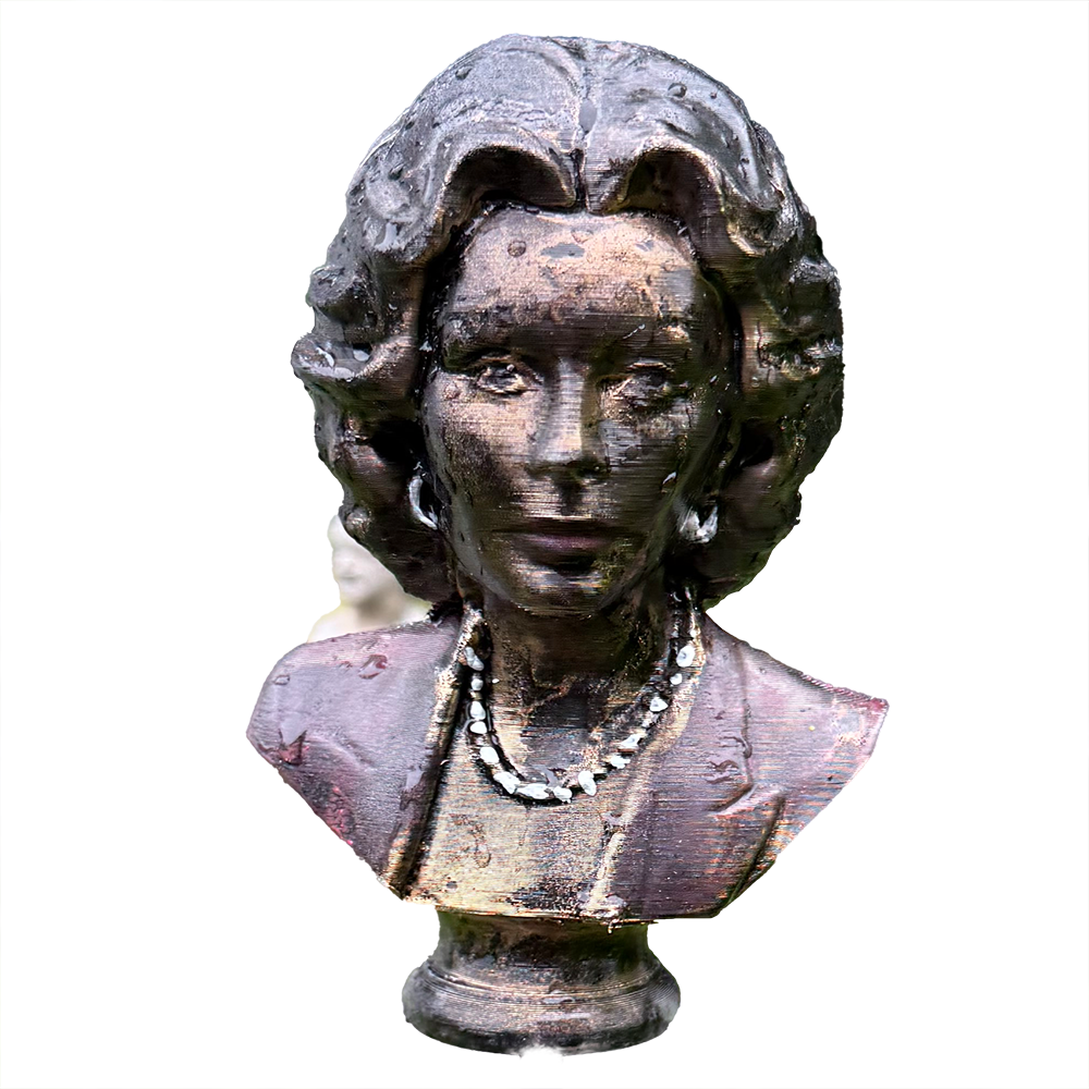 Gartenstecker > Graceful Lady < antik