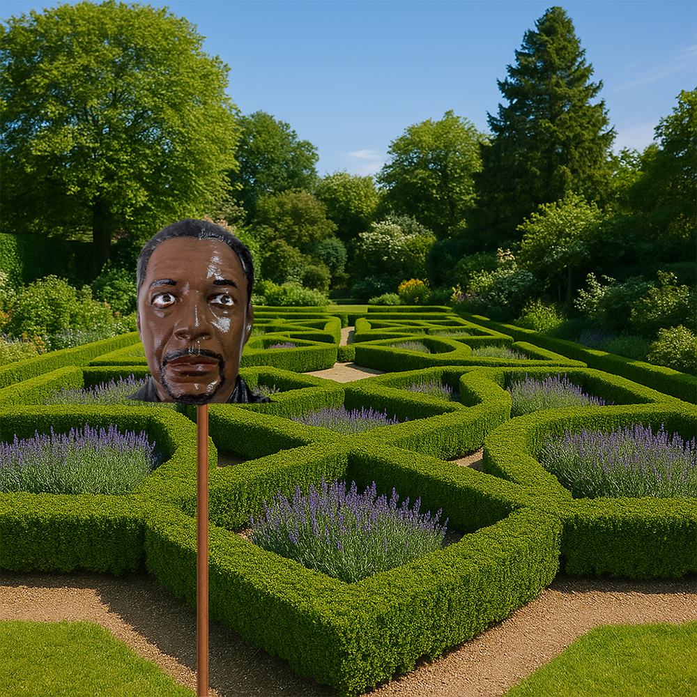 Gartenstecker > Equalizer < natur