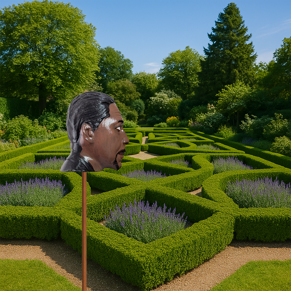 Gartenstecker > Equalizer < natur