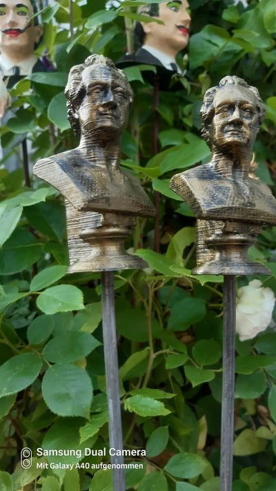 Gartenstecker > Goethe < Old Gold