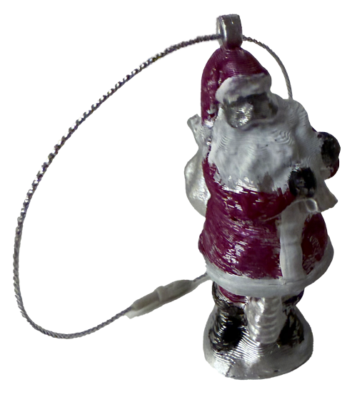 Christbaumkugel - Santa