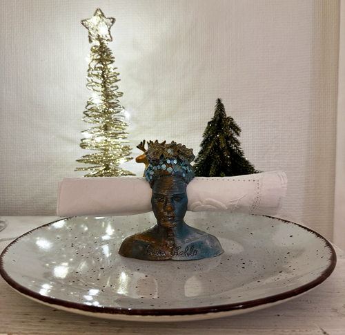 Exklusive Serviettenhalter > Frida Kahlo <