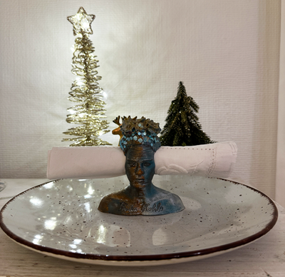 Exklusive Serviettenhalter > Frida Kahlo <