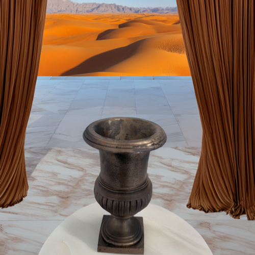 Vase > Amphore < gold-antik
