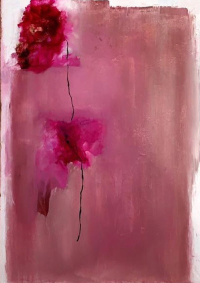 Handgemaltes Acrylbild auf Leinwand > Patience