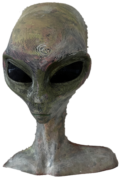 Wanddeko > Alien < abstrakt