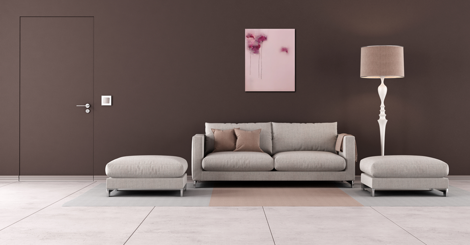 Handgemaltes Acrylbild auf Leinwand > Blüte der Einsamkeit