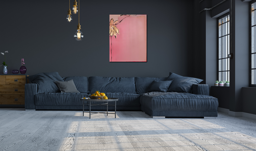 Handgemaltes Acrylbild auf Leinwand > Wachstum des Glücks