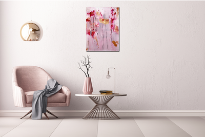 Handgemaltes Acrylbild auf Leinwand > Harmony