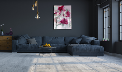 Handgemaltes Acrylbild auf Leinwand > Big Reds