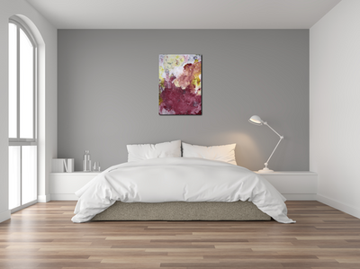 Handgemaltes Acrylbild auf Leinwand > Motley