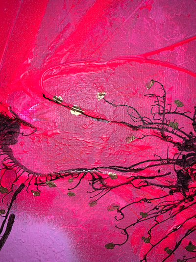 Handgemaltes Acrylbild auf Leinwand > Lovely