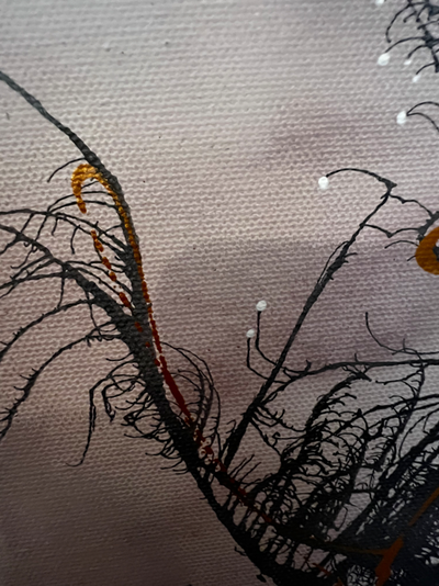 Handgemaltes Acrylbild auf Leinwand > Minimalismus > 3er Serie