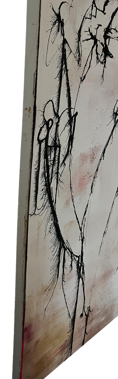 Handgemaltes Acrylbild auf Leinwand > Vibes