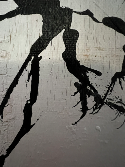 Handgemaltes Acrylbild auf Leinwand > Vibes
