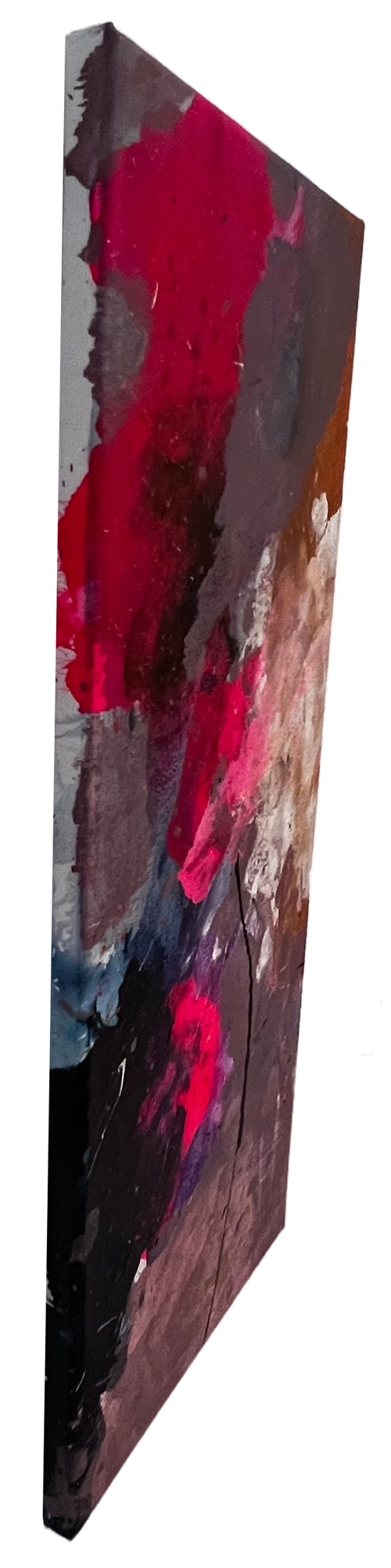 Handgemaltes Acrylbild auf Leinwand > Pink Velvet
