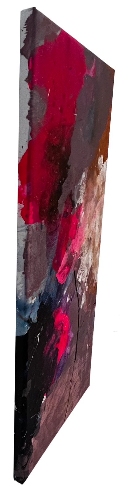 Handgemaltes Acrylbild auf Leinwand > Pink Velvet