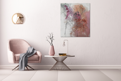 Handgemaltes Acrylbild auf Leinwand > Spring