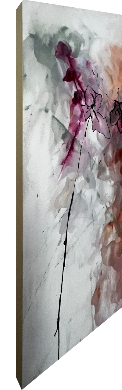 Handgemaltes Acrylbild auf Leinwand > Spring